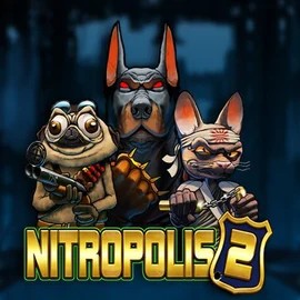 Nitropolis 2 logo by ELK Studios Honeybetz Casino